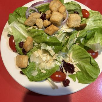 Plank's Cafe & Pizzeria - Signature Salad with House dressing - Pizza Near Me - Columbus, Ohio