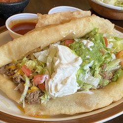 Abuelita's New Mexican Kitchen - Tacopilla with ground beef