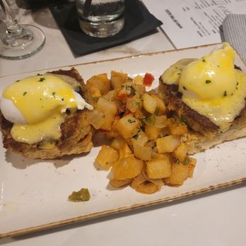 Trenasse - Crabcakes benedict..not the best - Wine Bars Near Me - New Orleans, Louisiana Trenasse - Crabcakes benedict..not the best - Wine Bars Near Me - New Orleans, Louisiana