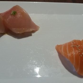SUGARFISH | Flatiron - Albacore and Salmon aka the butta of the sea. - Sushi Bars Near Me - New York, New York