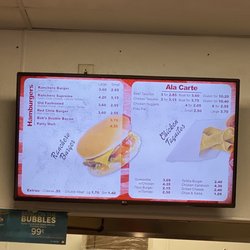 Bobs Burgers - Menu