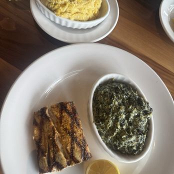 Aubrey’s - Mahi with Parmesan Spinach and Squash Casserole - American Near Me - Spring Hill, Tennessee