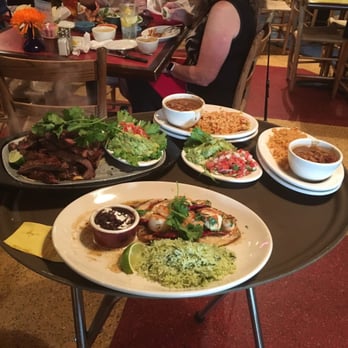 Pappasito's Cantina - Family style steak fajitas and seafood plate - Tex-Mex Near Me - Houston, Texas