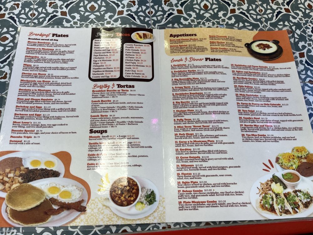 Camila's Mexican Restaurant - Wilderness Oak
