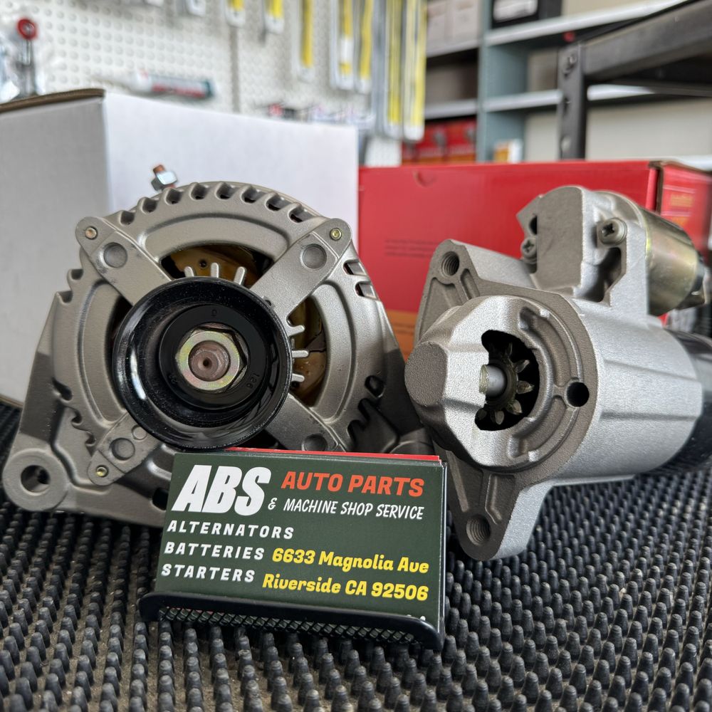 ABS ALTERNATORS BATTERIES STARTERS Updated June 2024 6633 Magnolia Ave, Riverside