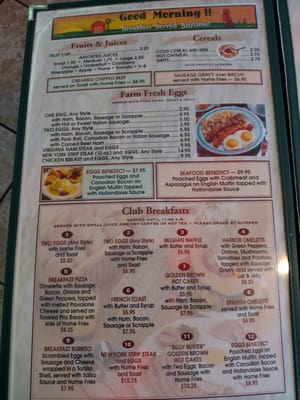 Menu photo 5 Harbor Diner Egg Harbor City, NJ