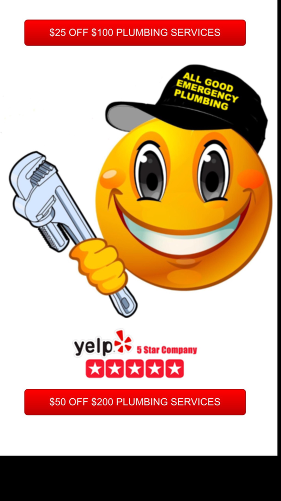 Slide of All Good Emergency Plumbing