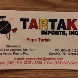 Tartak Imports - Business cad