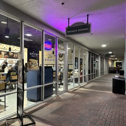 Wayback Burgers - Outside entry of the building