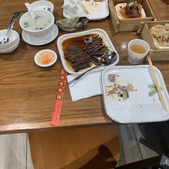 Li Min Dim Sum - Tripe on the right was the replacement when we had hair in it. - Cantonese Near Me - Dallas, Texas
