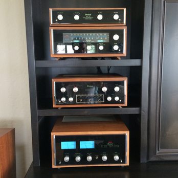 Cadence AV - Closeup of the McIntosh gear - Home Theatre Installation Near Me - Boise, Idaho