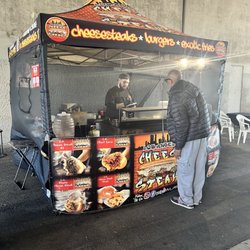 Los Angeles Cheesesteaks - Today - I found them under the bridge on Hauser at Apple.