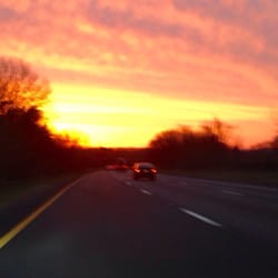 Rt 78 East Bound - My view going home