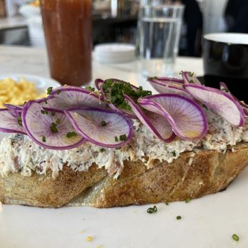 Cafe Roze - Smoked Trout Toast - Breakfast & Brunch Near Me - Nashville, Tennessee