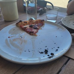 This is what's left of my wood fired pie.