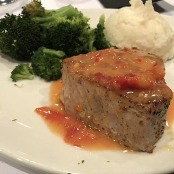 Bonefish Grill - Tuna Steak, yes it is as good as it looks. - Seafood Near Me - Las Vegas, Nevada Bonefish Grill - Tuna Steak, yes it is as good as it looks. - Seafood Near Me - Las Vegas, Nevada