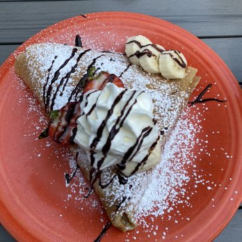 Eight AM - The banana nutella crepe - New American Near Me - San Francisco, California Eight AM - The banana nutella crepe - New American Near Me - San Francisco, California