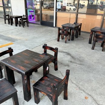 Bobo The Boba - Cute seating area outside - Bubble Tea Near Me - Upland, California Bobo The Boba - Cute seating area outside - Bubble Tea Near Me - Upland, California