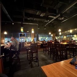 Indigo Kitchen and Ale House - Booth view of restaurant