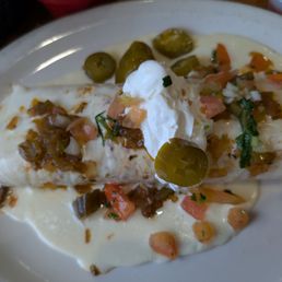 Chimichurri burrito