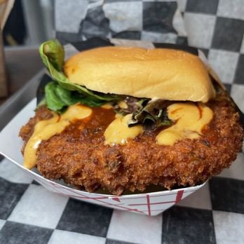 Burger Mania - Holy Chicken Burger - American Near Me - New York, New York Burger Mania - Holy Chicken Burger - American Near Me - New York, New York