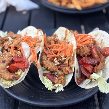 Jungle Bird - Thai Chicken Tacos Plate - Tiki Bars Near Me - Cape Coral, Florida Jungle Bird - Thai Chicken Tacos Plate - Tiki Bars Near Me - Cape Coral, Florida