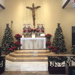 The altar at St. Michael's.