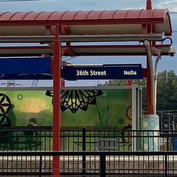 Lynx 36th Street Station - 36th street Metro Blue line - Public Transportation Near Me - Charlotte, North Carolina Lynx 36th Street Station - 36th street Metro Blue line - Public Transportation Near Me - Charlotte, North Carolina