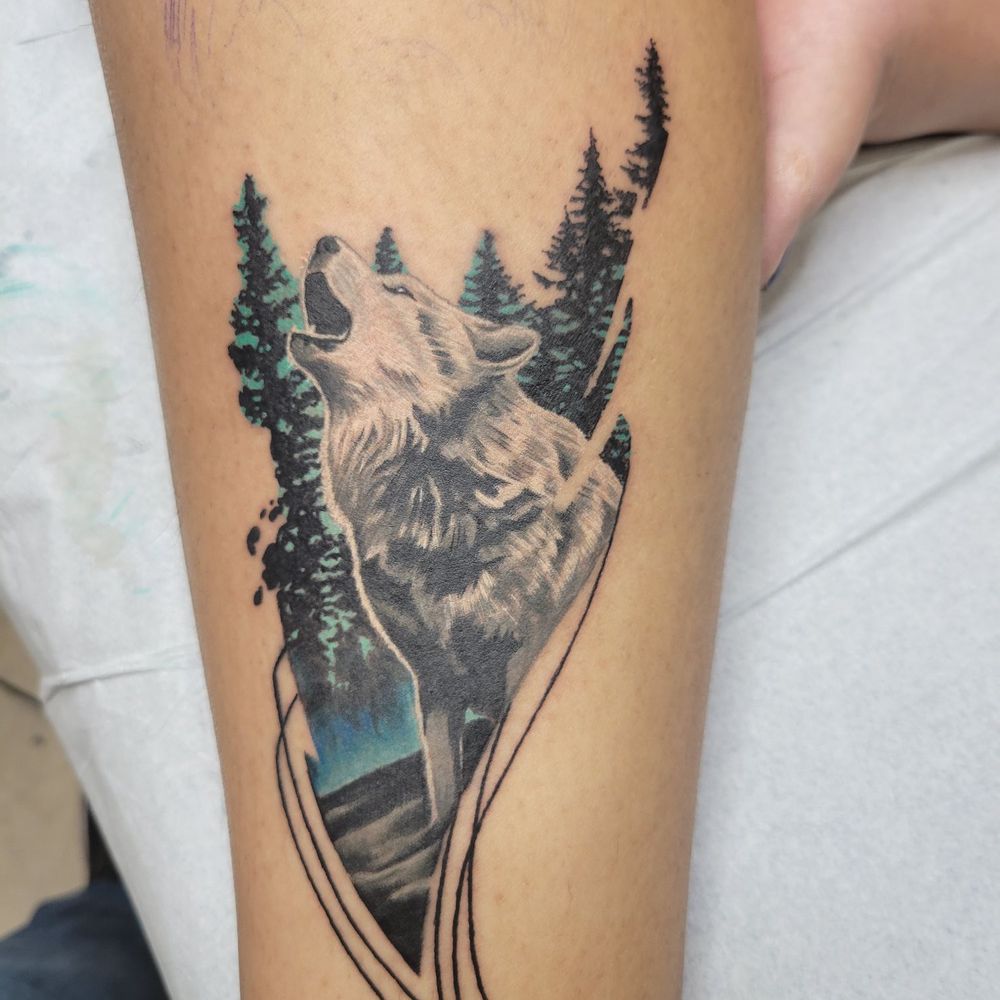 Naked Art Tattoo - First session of 2 and it looks amazing on its own.  Almost didn't want the second session. - Tattoo Near Me - Odenton, Maryland