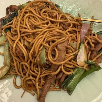Fuchun Ju - Pork Lo-mein, dish portion is small. - Shanghainese Near Me - Boston, Massachusetts