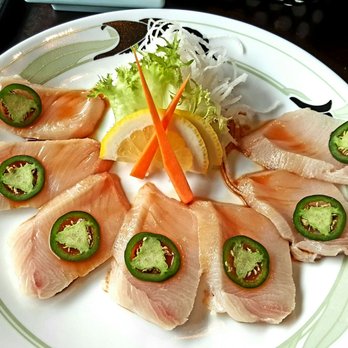 Ichiban Sushi - Yellowtail Sashimi with Jalapeño and Ponzu sauce - Sushi Bars Near Me - Downey, California