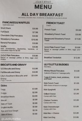 Menu photo 3 Lilys Diner Lafayette, IN Menu photo 3 Lilys Diner Lafayette, IN