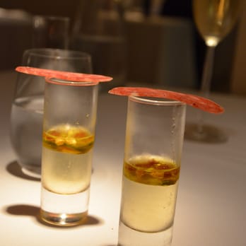 Alkimia - Gazpacho, salami - Catalan Near Me - Barcelona, B Alkimia - Gazpacho, salami - Catalan Near Me - Barcelona, B