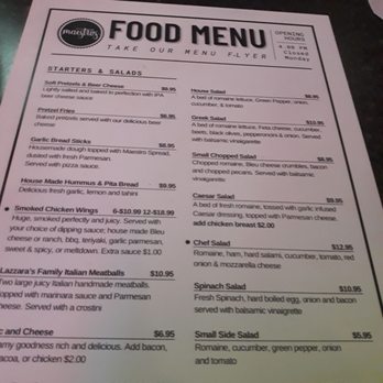 Maestro's Pizza - Menu. - Pizza Near Me - Kalamazoo, Michigan