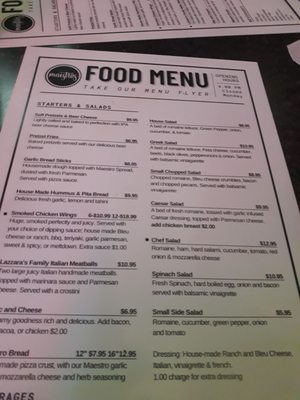 Menu photo 4 Maestro's Pizza Kalamazoo, MI