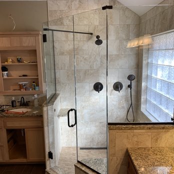Oklahoma Glass & Wallpaper - heavy glass shower enclosure - Glass & Mirrors Near Me - Enid, Oklahoma Oklahoma Glass & Wallpaper - heavy glass shower enclosure - Glass & Mirrors Near Me - Enid, Oklahoma