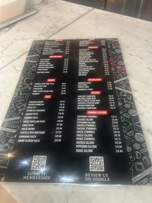 Menu photo 5 Due Amici Pizza & Pasta Bar Tampa, FL Menu photo 5 Due Amici Pizza & Pasta Bar Tampa, FL