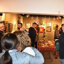 Collective Visions - Another busy First Friday Art Walk.