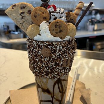 Maxs Best Ice Cream - Cookie Monster shake - Ice Cream & Frozen Yogurt Near Me - Bethesda, Maryland Maxs Best Ice Cream - Cookie Monster shake - Ice Cream & Frozen Yogurt Near Me - Bethesda, Maryland