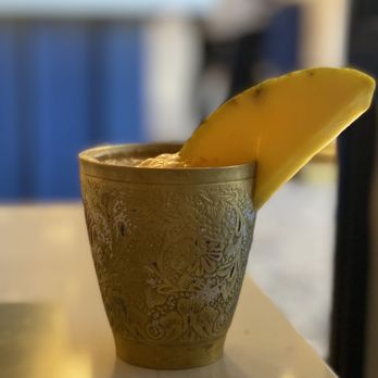 Rooh Columbus - Mango Mule... such a unique and delicious drink! - Indian Near Me - Columbus, Ohio