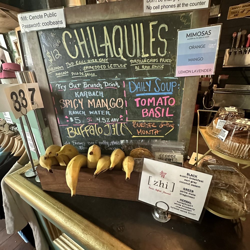 Cenote - 7/2023 - Coffee & Tea Near Me - Austin, Texas