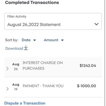City Home - This is the interest over the purchases you get if you buy at city furniture. A complete fraud! Be careful don't buy from this place! - Furniture Stores Near Me - Fort Myers, Florida City Home - This is the interest over the purchases you get if you buy at city furniture. A complete fraud! Be careful don't buy from this place! - Furniture Stores Near Me - Fort Myers, Florida