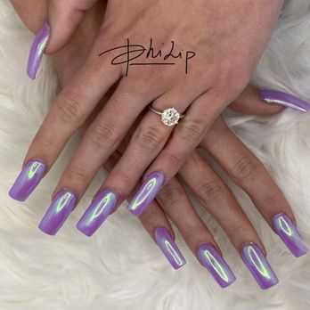 Sparkly Nails - Chrome - Nail Salons Near Me - Laguna Hills, California