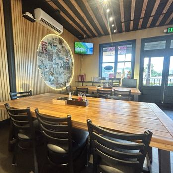 Kimama Ramen - Interior kinda has a beer house look to it - Ramen Near Me - Koloa, Hawaii