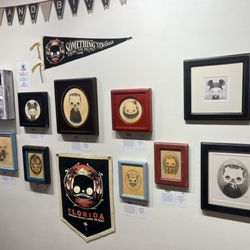Bear and Bird Boutique & Gallery - "Something Strange Among The Palms" Originals By- Mr. Eyes (7/22/23)