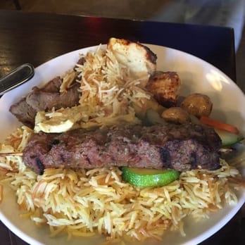 Ali Baba Mediterranean Grill - My brother's plate - Mediterranean Near Me - Richardson, Texas Ali Baba Mediterranean Grill - My brother's plate - Mediterranean Near Me - Richardson, Texas