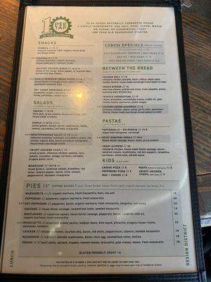 Menu photo 1 Pie Tap Pizza + Rotisserie + Bar Dallas, TX Menu photo 1 Pie Tap Pizza + Rotisserie + Bar Dallas, TX