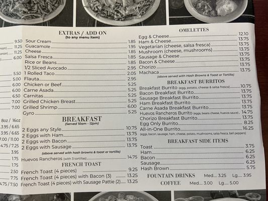 Menu photo 2 Pavlos Tacos Encinitas, CA