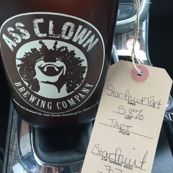 Ass Clown Brewing - Starfruit growler - Breweries Near Me - Cornelius, North Carolina