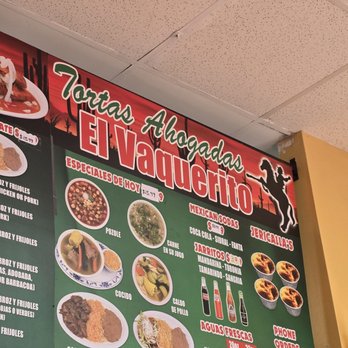 El Vaquerito Restaurant - Part of menu - Mexican Near Me - Alhambra, California